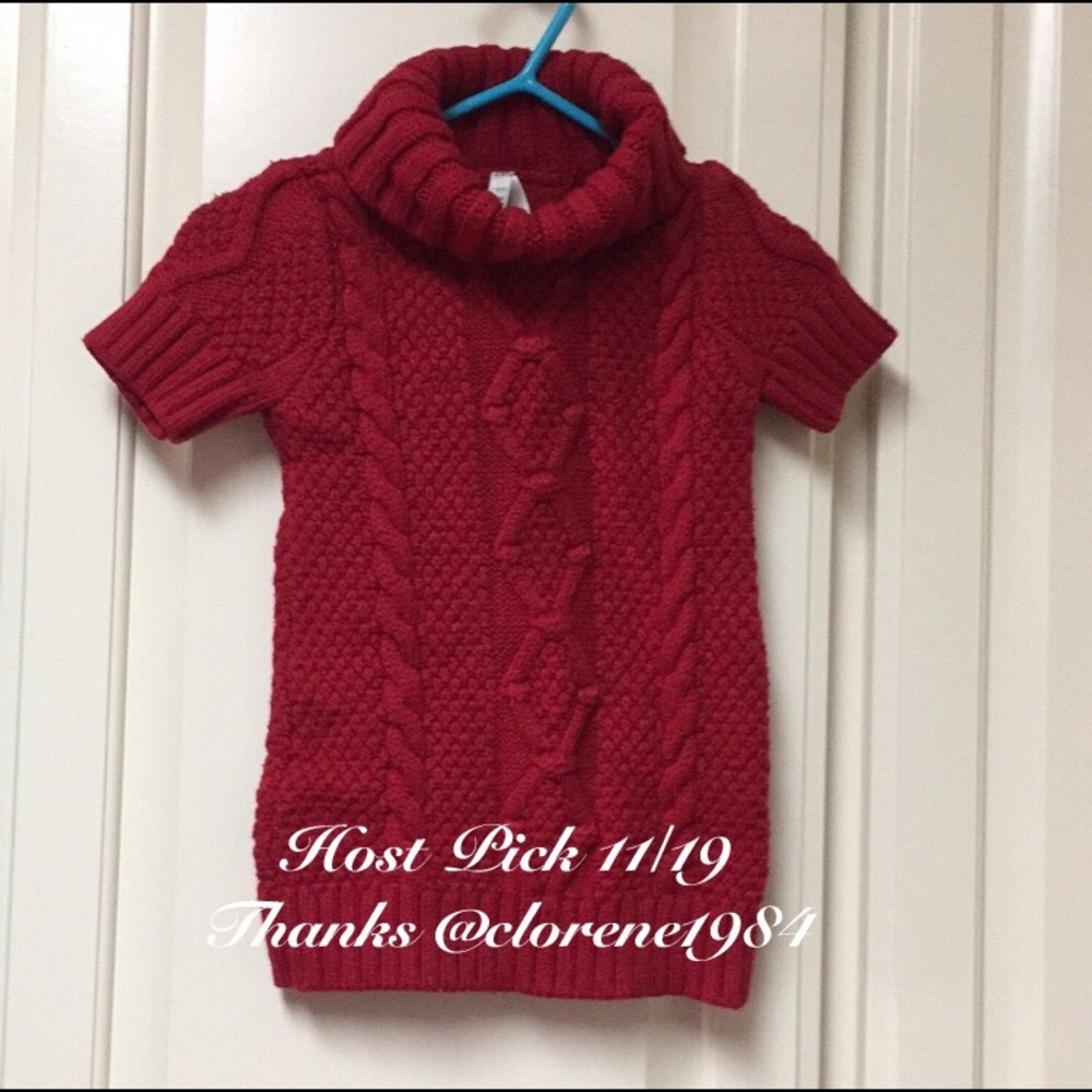 🎉Host Pick🎉Old Navy Red Sweater Dress